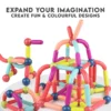 ab51d819efa8930046ec727676ffceb8.webp 216PCS Kids Magnetic Stick Balls Building Toy Blocks High Quality 3D Geometry Learning Sensory Construction Blok Panjang