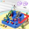Shipping from MalaysiaTEMI  Car Adventure Toy Set Track   Car Play Set Kids Educational Toy Car Parking Game  Racetracks Playset Kids Boy Mainan Kereta Pengembaraan