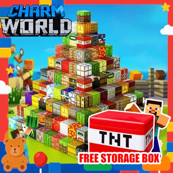 cn-11134207-820l4-mj3t2iej4web22.webp 300PCS DIY Magnetic Block Set Cube Toy Building Block Magnet Building Block Toys Kids Toys Gift