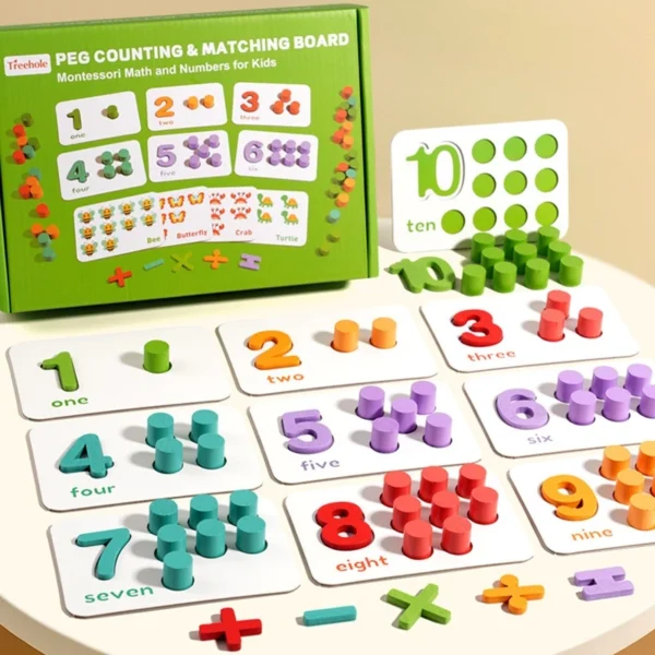 cn-11134207-820l4-mlg2s19ws7b926.webp Mathematical Enlightenment Teaching Aids Early Childhood Education Toy Wooden Number Counting Recognition Games Christmas Birthday Easter Gift