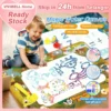 cn-11134207-820l4-mlq6h5o6wpoh5e.webp 2 Size Magic Water Drawing Mat Painting Canvas Doodle Toy Playing mat Birthday Gift