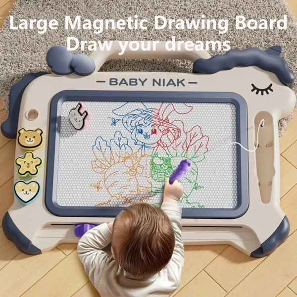 NIKO Magnetic Doodle Drawing Sketch Board Table Erasable Colorful Pad Kids Children Toy Baby Montessori Toys