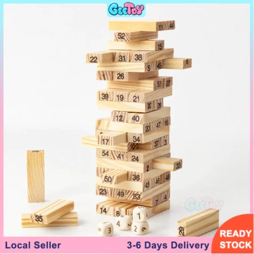 cn-11134211-7ras8-m9leu4fntrcs97.webp GeeToy 54pcs wooden building blocks multi layer stacking building blocks children s educational toys