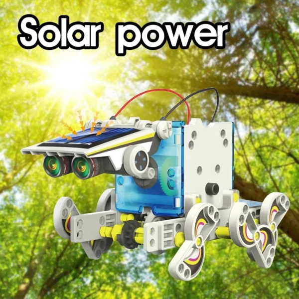 e06888e5d2160769745605c288109b23.webp 13 in 1 DIY Solar Robot Kit Educational Science Electronics Experiment Toy STEM Mainan Kanak Sa
