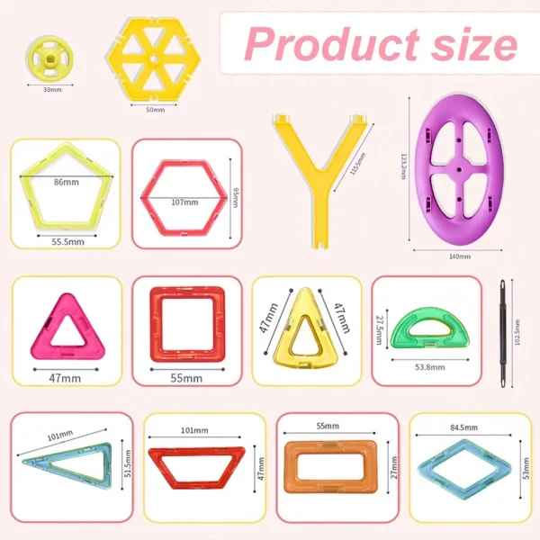 my-11134207-7rasa-mbz3m89q8a1545.webp Magnet Educational Children s Toy Magnetic Piece Building Puzzle Funny Multicolor Puzzle