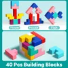 Tetris Building Block Puzzle 3 to 6 years old brain development training early education toy children gift