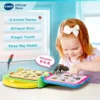 VTech Chinese   English Learning Friends Animal 100 Words Book Electronic Learning Toys Kids Vocabulary Book 1 4 years