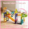 Magnetic Tiles Construction Set Blok Magnet 3D Untuk Bangun Lintasan Bola Hadiah Terbaik Untuk Anak