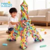 NIKO 84PCS Magnetic Stick Toys Magnetic Building Blocks Big Size Set Early Education Puzzle Toys