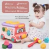 sg-11134201-22110-asmxdrkutgkv81.webp Baby Stacking Toys Multifunctional Bus Hammer Toys Early Learning Educational Montessori Toys for kids girl mainan budak perempuan mainan budak lelaki