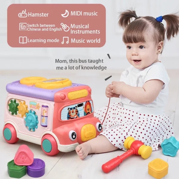 sg-11134201-22110-asmxdrkutgkv81.webp Baby Stacking Toys Multifunctional Bus Hammer Toys Early Learning Educational Montessori Toys for kids girl mainan budak perempuan mainan budak lelaki