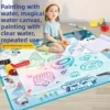 sg-11134201-81zvt-mitkplsjoni97b.webp Magic Water Drawing Mat for Kids Extra Large Water Writing Cloth Reusable Doodle Mat Safe Water Graffiti Learning Blanket for Toddlers