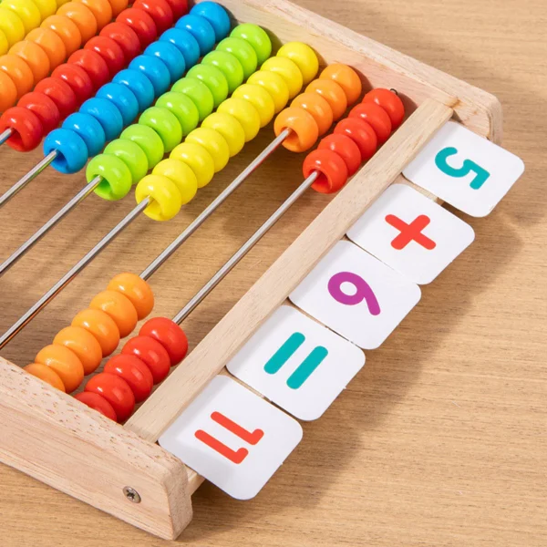 NIKO Wooden Abacus Counting Toys Math Early Education Learning Toys Teaching Tool Montessori Toys For Kids