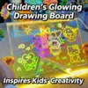 NIKO Children LED Glowing Drawing Board DIY Doodle Painting Board Creative Art Toy Montessori Toys Gift For Kids