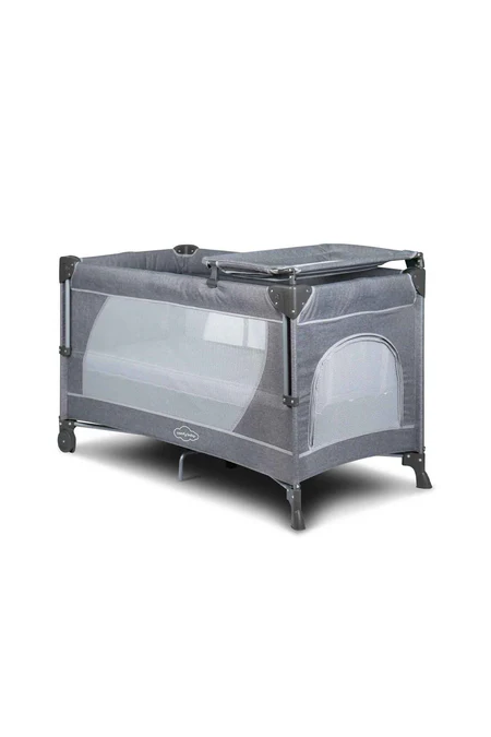 Baby Cot 2 Level Bed   Playpen Travel Cot Portable Mattress with Katil Bayi Foldable Cradle