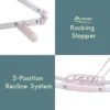 Foldable Baby Chair Rocker Bouncer Chair Feeding Chair